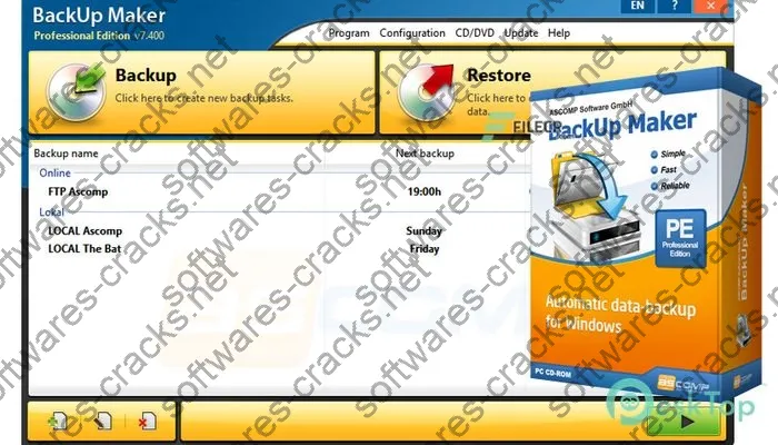 Backup Maker Professional Crack 8.305 Free Download