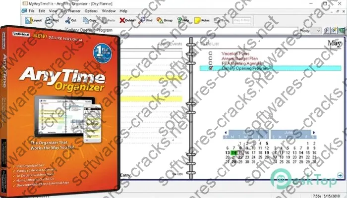 Anytime Organizer Deluxe Serial key 16.1.5.5 Free Download